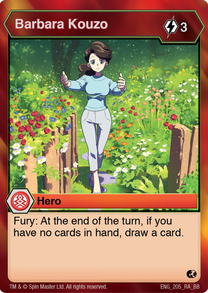 Image for Barbara Kouzo (Battle Brawlers) (205) - Bakugan TCG