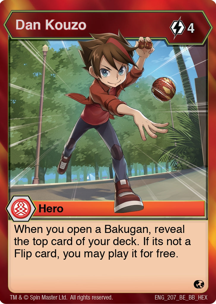 Image for Dan Kouzo (Battle Brawlers) (207) - Bakugan TCG