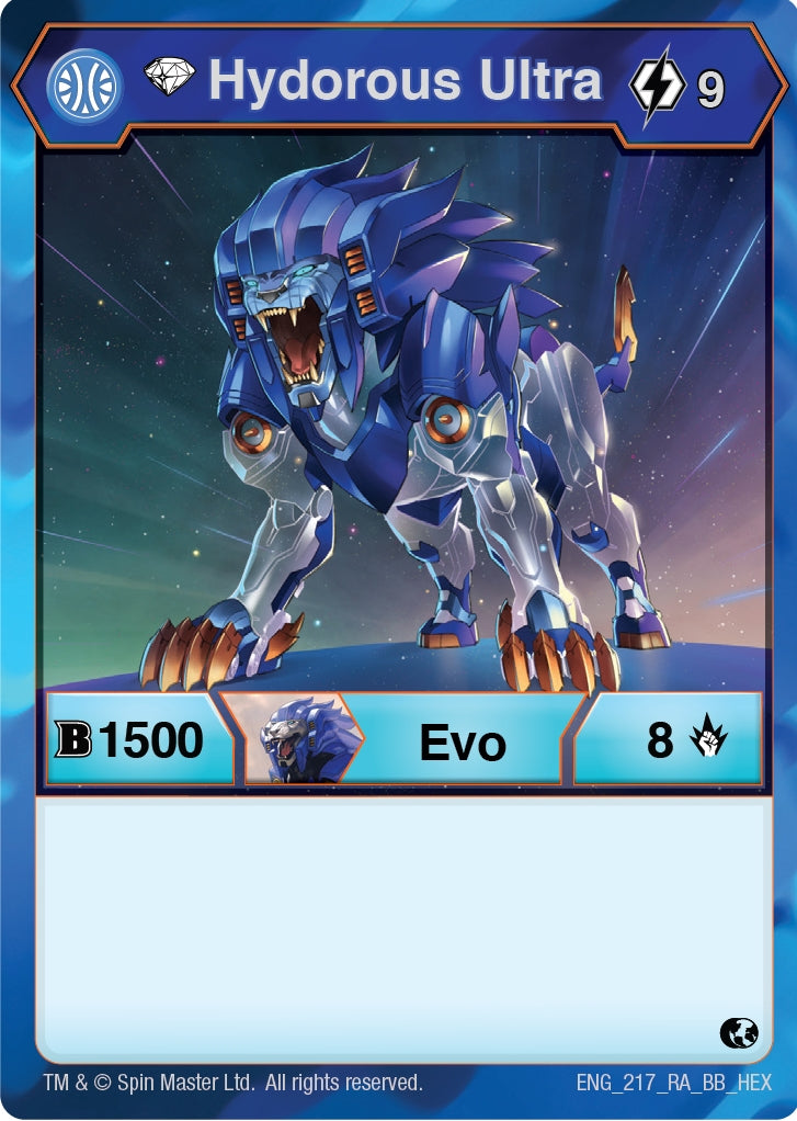 Image for Diamond Hydorous Ultra (Battle Brawlers) (217) - Bakugan TCG