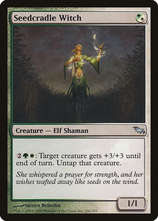 Image for Seedcradle Witch (Shadowmoor) (241) - Magic: The Gathering