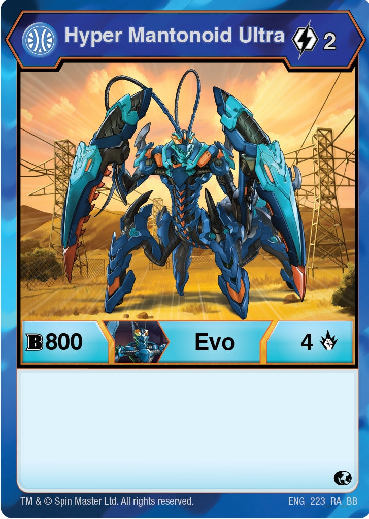 Image for Hyper Mantonoid Ultra (Battle Brawlers) (223) - Bakugan TCG