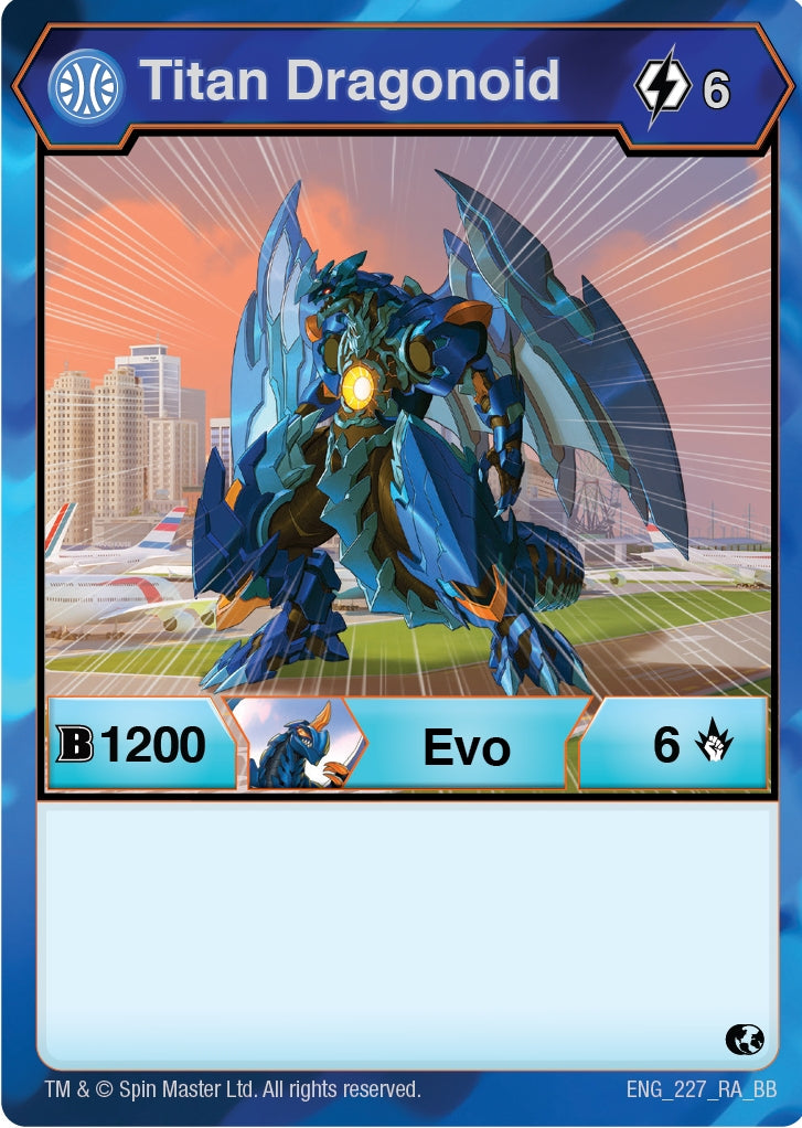 Image for Titan Dragonoid (Battle Brawlers) (227) - Bakugan TCG