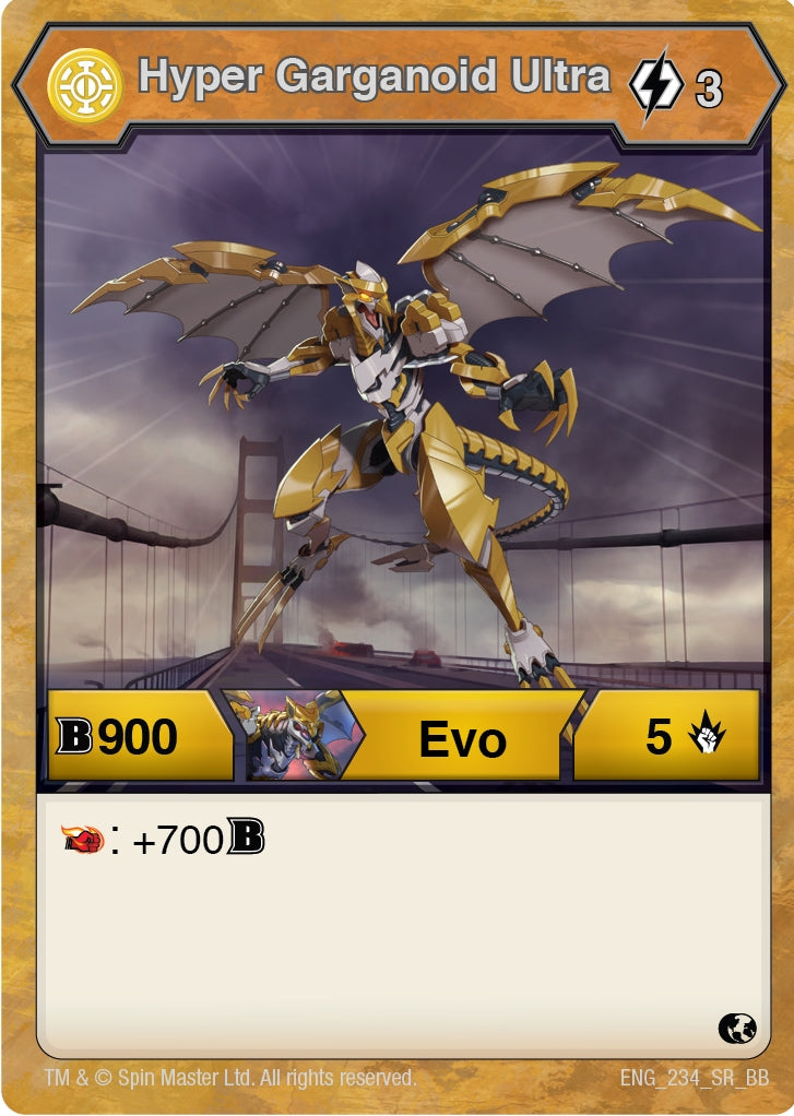 Image for Hyper Garganoid Ultra (Battle Brawlers) (234) - Bakugan TCG