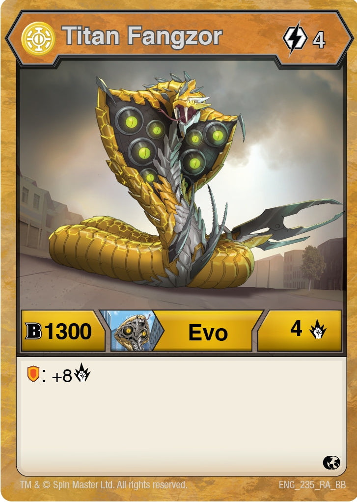 Image for Titan Fangzor (Battle Brawlers) (235) - Bakugan TCG