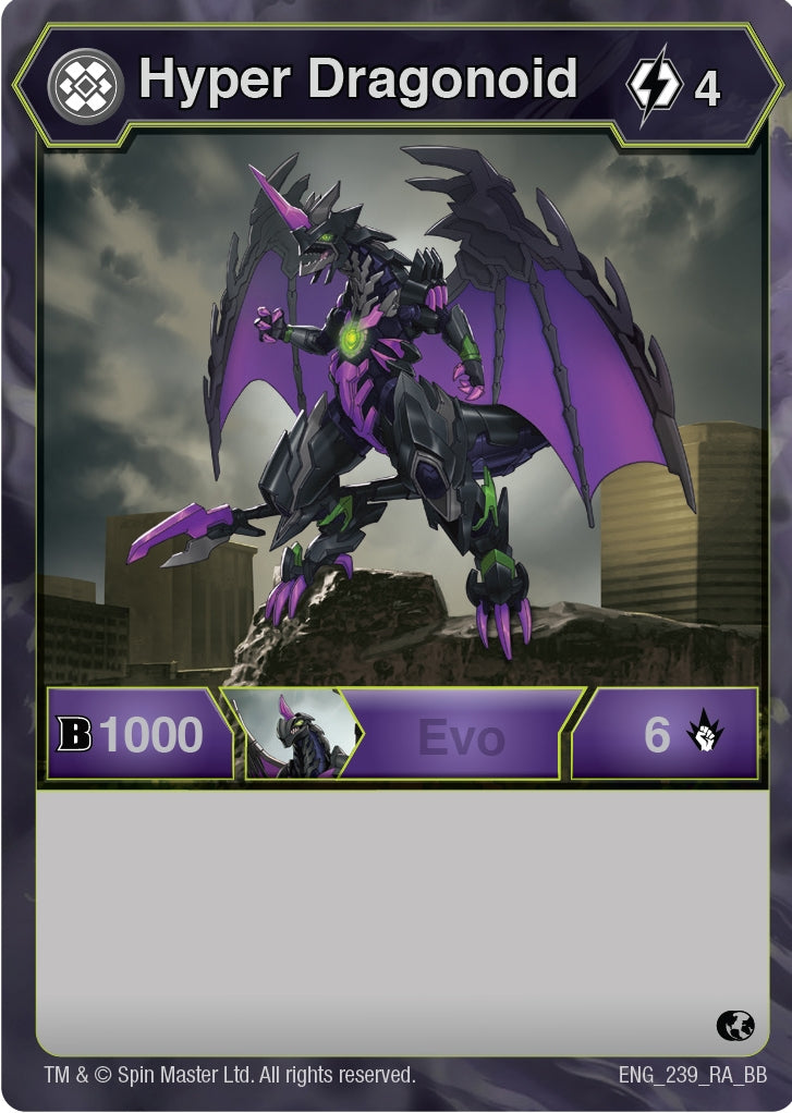 Image for Hyper Dragonoid (239) (Battle Brawlers) (239) - Bakugan TCG