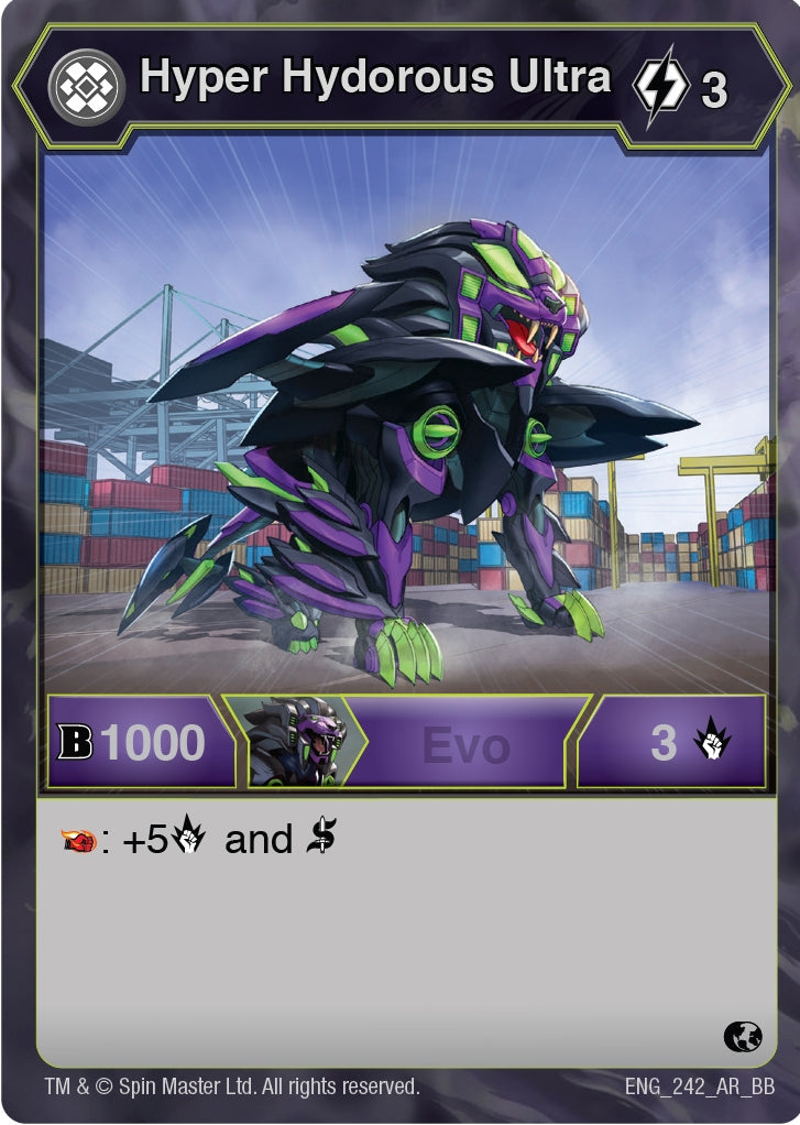 Image for Hyper Hydorous Ultra (242) (Battle Brawlers) (242) - Bakugan TCG