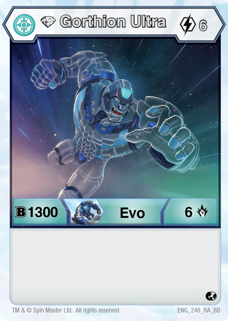 Image for Diamond Gorthion Ultra (Battle Brawlers) (248) - Bakugan TCG