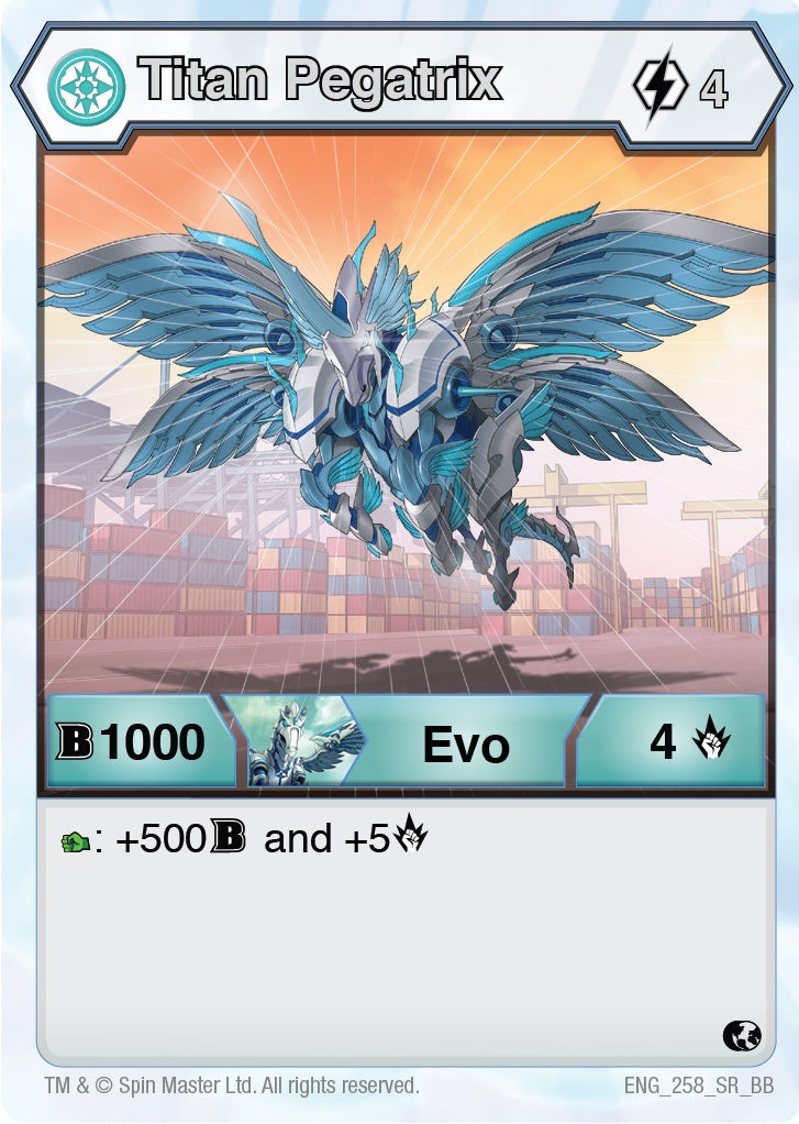 Image for Titan Pegatrix (Battle Brawlers) (258) - Bakugan TCG