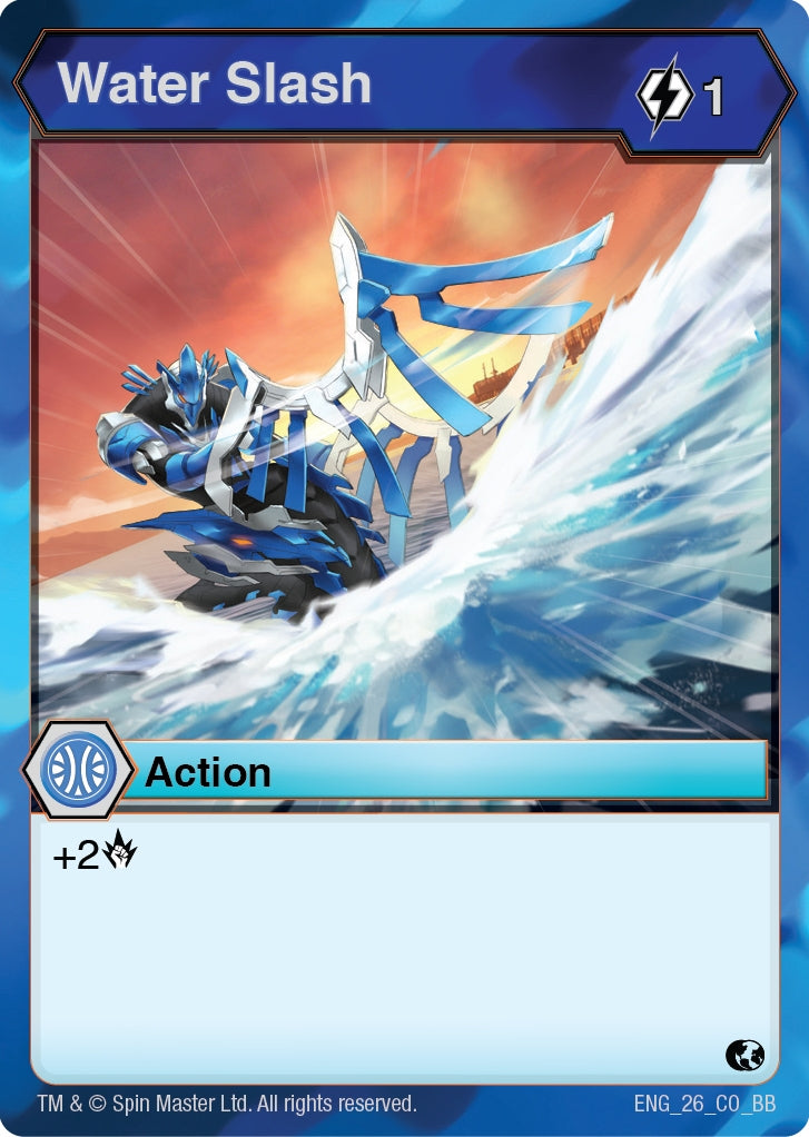 Image for Water Slash (Battle Brawlers) (26) - Bakugan TCG
