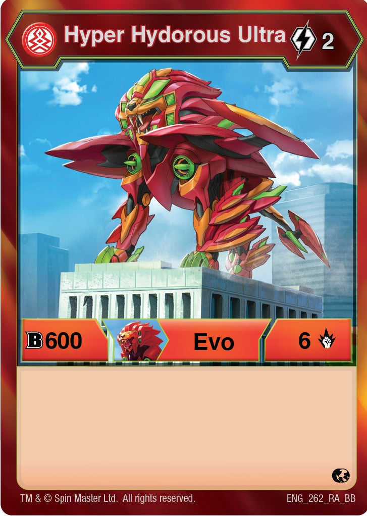 Image for Hyper Hydorous Ultra (262) (Battle Brawlers) (262) - Bakugan TCG