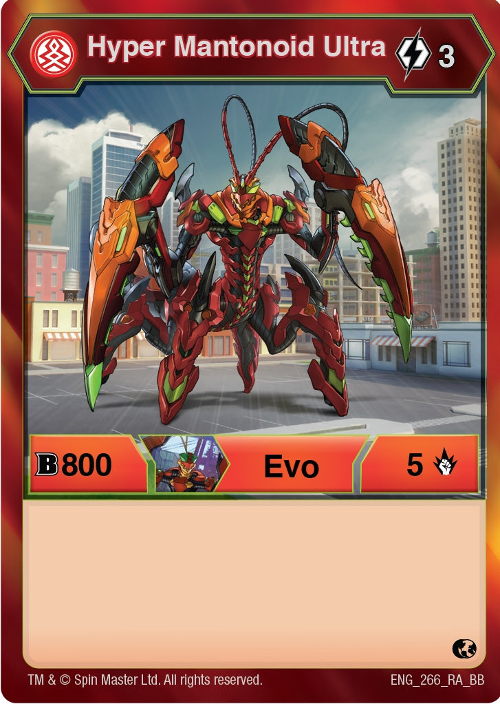 Image for Hyper Mantonoid Ultra (266) (Battle Brawlers) (266) - Bakugan TCG