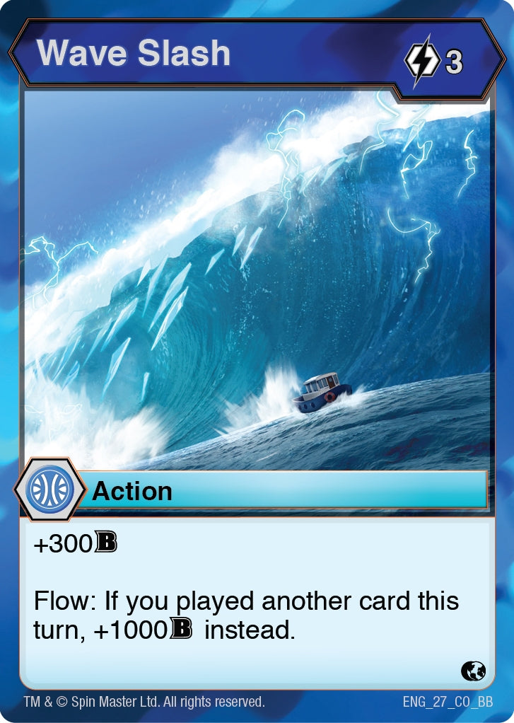 Image for Wave Slash (Battle Brawlers) (27) - Bakugan TCG
