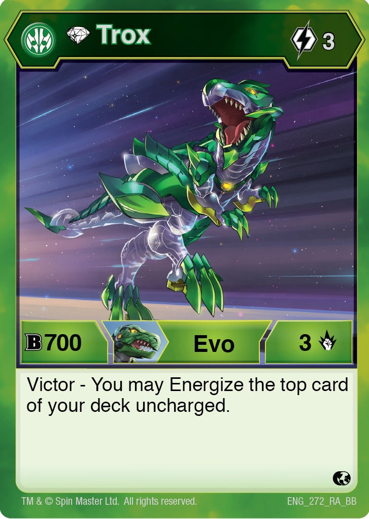 Image for Diamond Trox (Battle Brawlers) (272) - Bakugan TCG