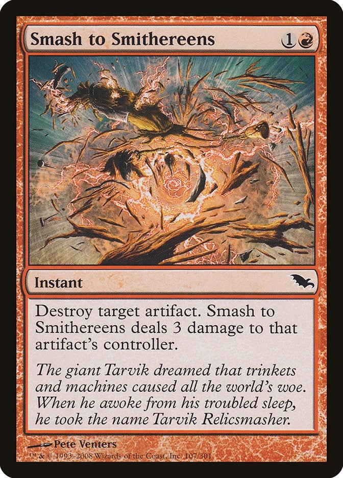 Image for Smash to Smithereens (Shadowmoor) (107) - Magic: The Gathering