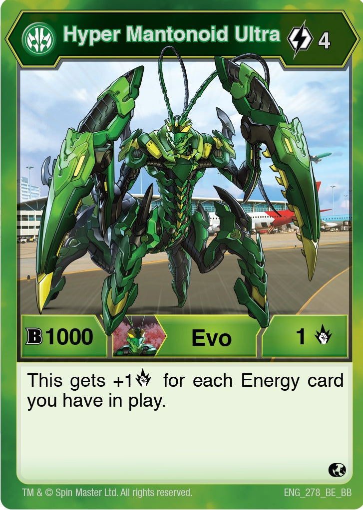 Image for Hyper Mantonoid Ultra (278) (Battle Brawlers) (278) - Bakugan TCG