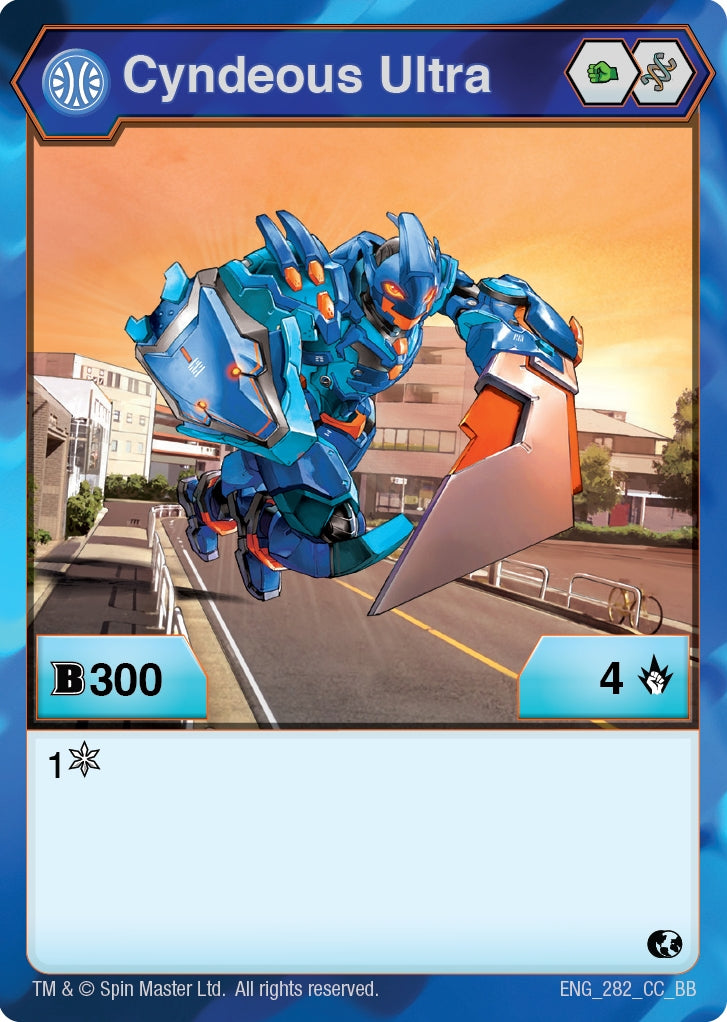 Image for Cyndeous Ultra (Battle Brawlers) (282) - Bakugan TCG