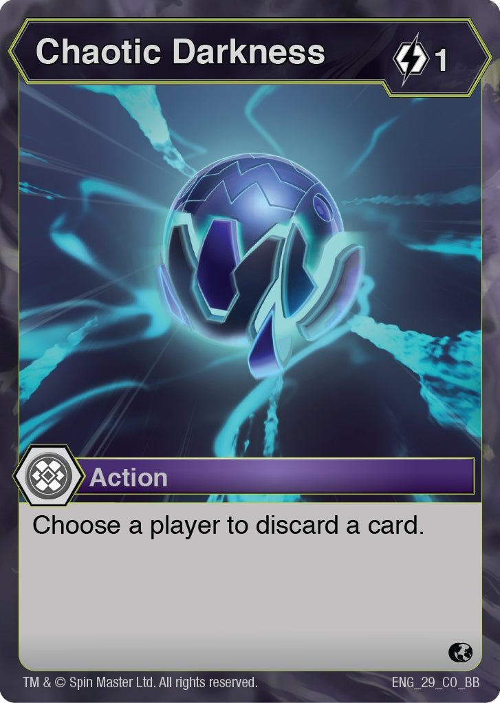 Image for Chaotic Darkness (Battle Brawlers) (29) - Bakugan TCG