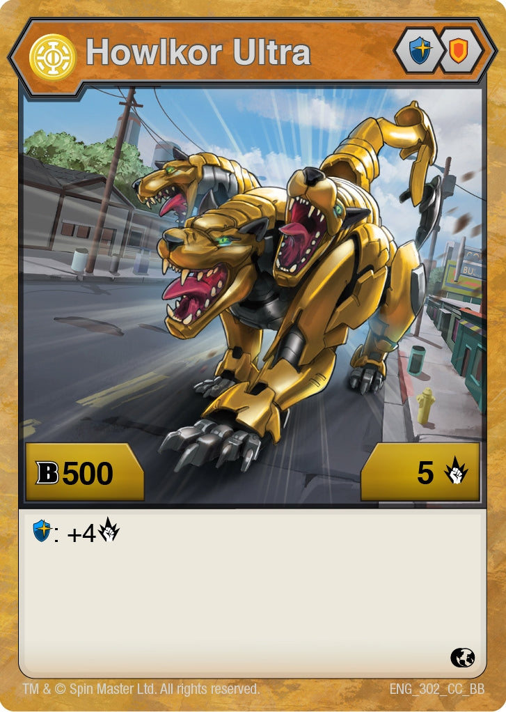 Image for Howlkor Ultra (Battle Brawlers) (302) - Bakugan TCG
