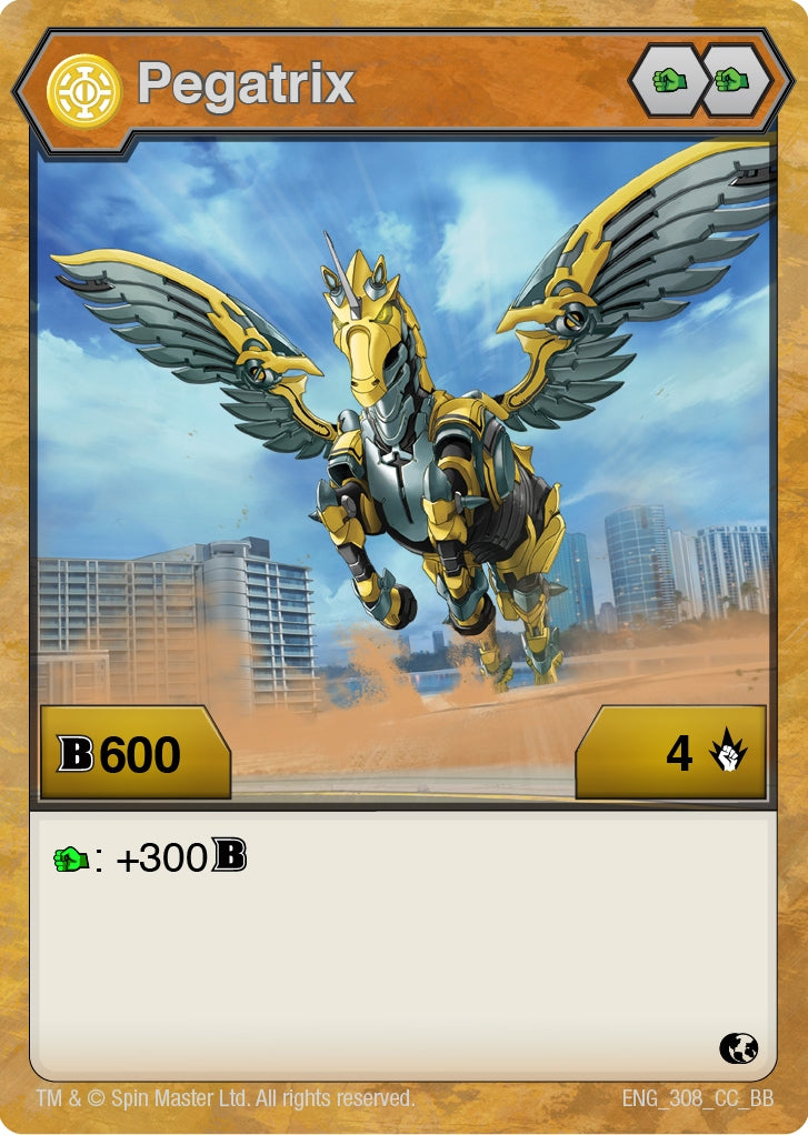 Image for Pegatrix (308) (Battle Brawlers) (308) - Bakugan TCG