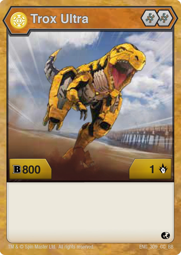 Image for Trox Ultra (309) (Battle Brawlers) (309) - Bakugan TCG