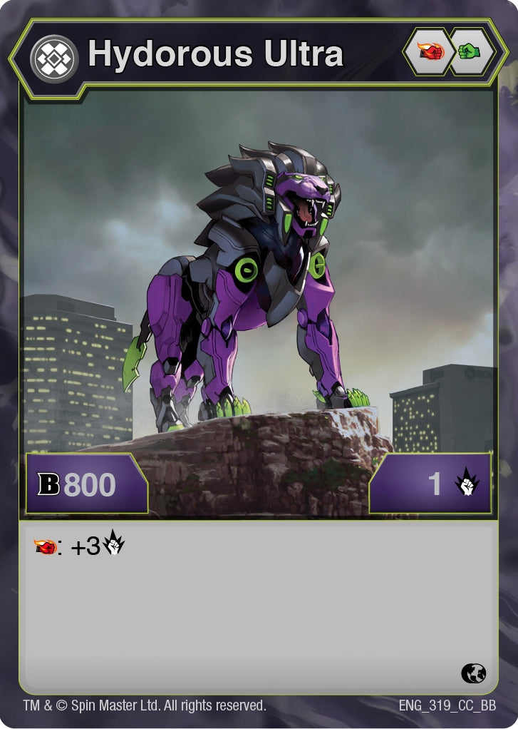 Image for Hydorous Ultra (319) (Battle Brawlers) (319) - Bakugan TCG