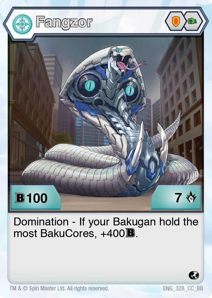 Image for Fangzor (328) (Battle Brawlers) (328) - Bakugan TCG