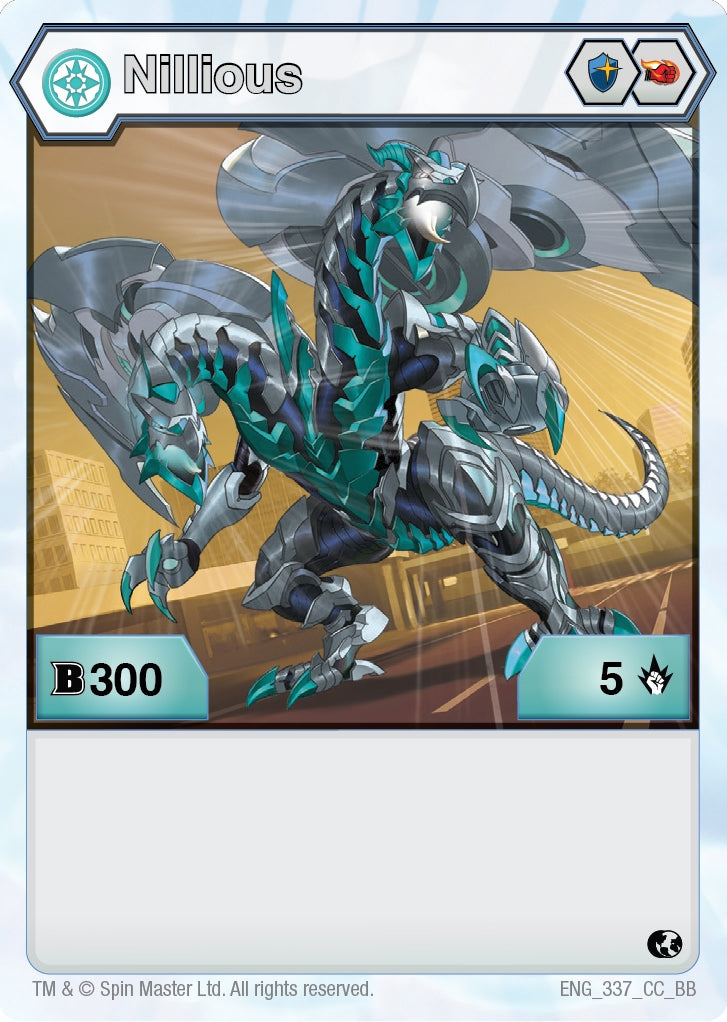 Image for Nillious (337) (Battle Brawlers) (337) - Bakugan TCG
