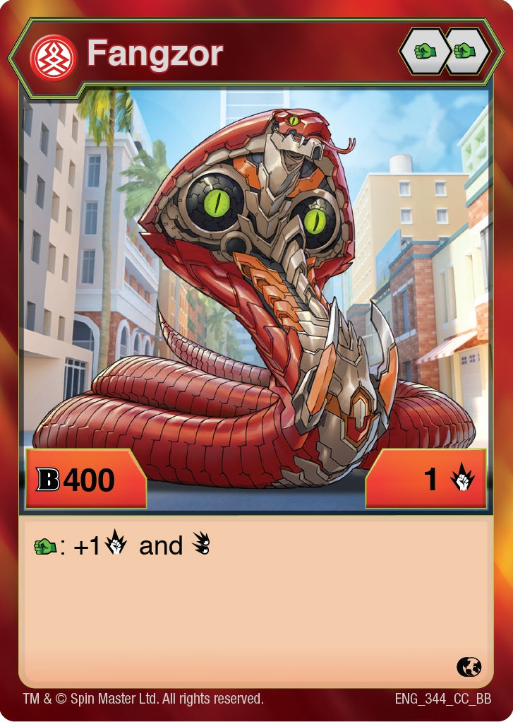 Image for Fangzor (344) (Battle Brawlers) (344) - Bakugan TCG