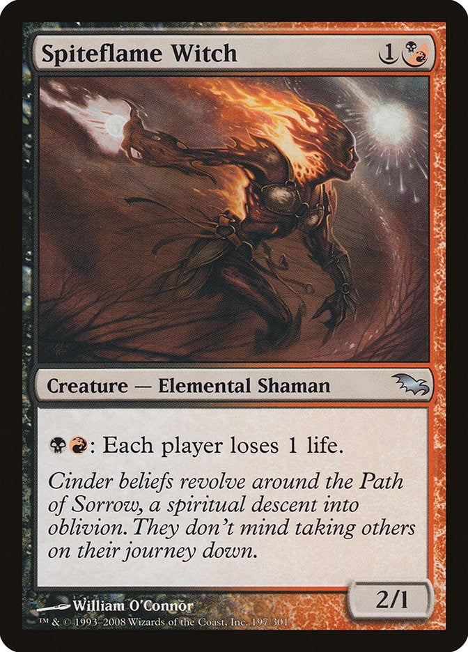 Image for Spiteflame Witch (Shadowmoor) (197) - Magic: The Gathering