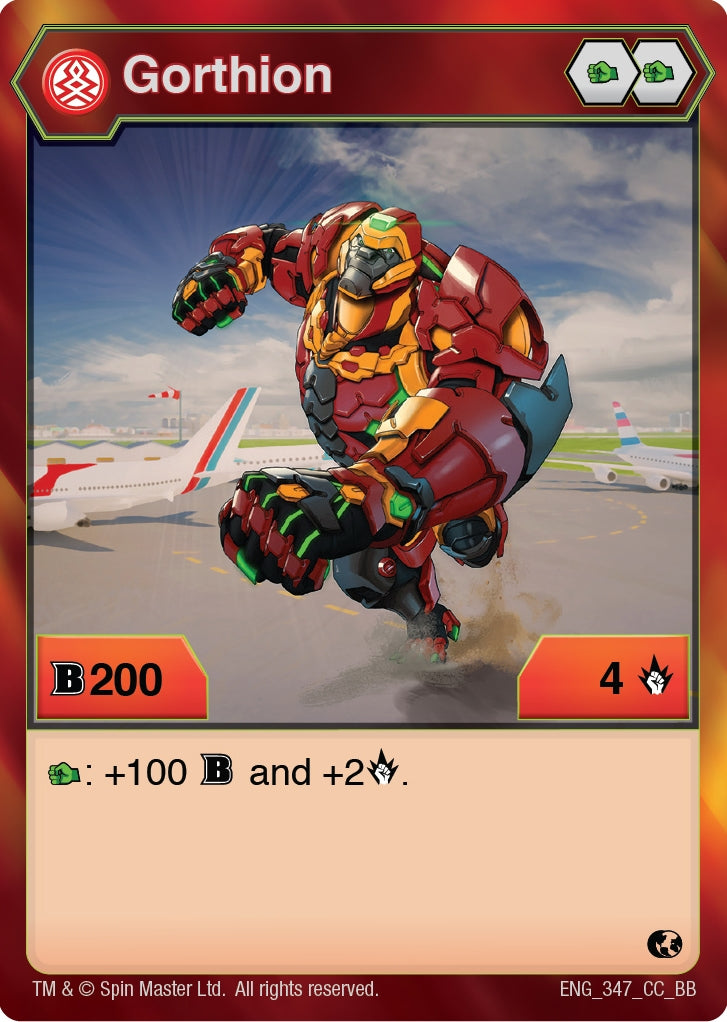 Image for Gorthion (Battle Brawlers) (347) - Bakugan TCG