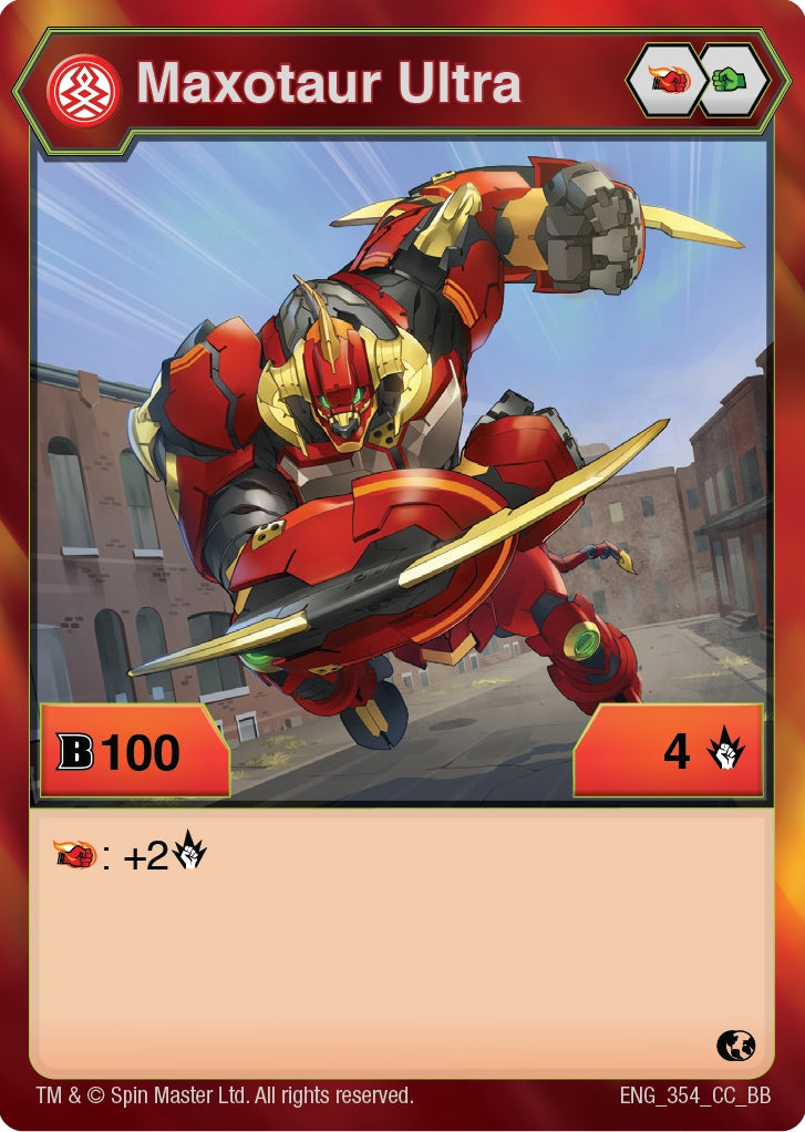 Image for Maxotaur Ultra (354) (Battle Brawlers) (354) - Bakugan TCG