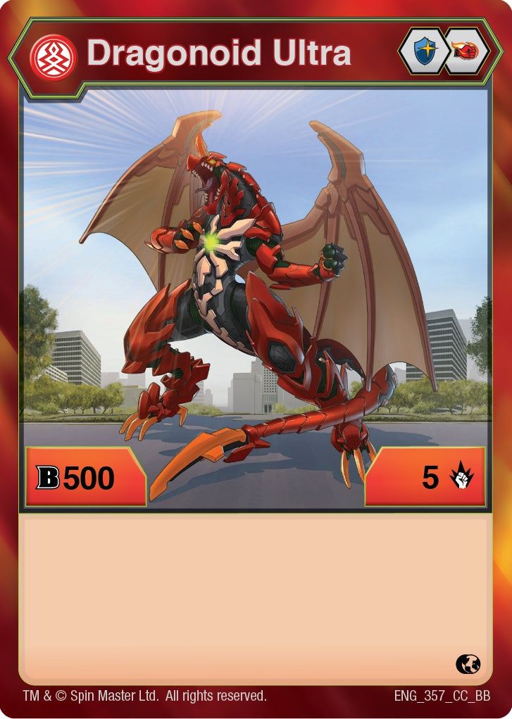 Image for Dragonoid Ultra (Battle Brawlers) (357) - Bakugan TCG