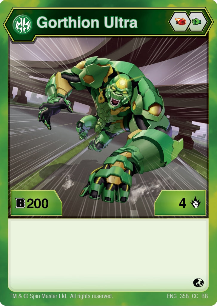 Image for Gorthion Ultra (358) (Battle Brawlers) (358) - Bakugan TCG