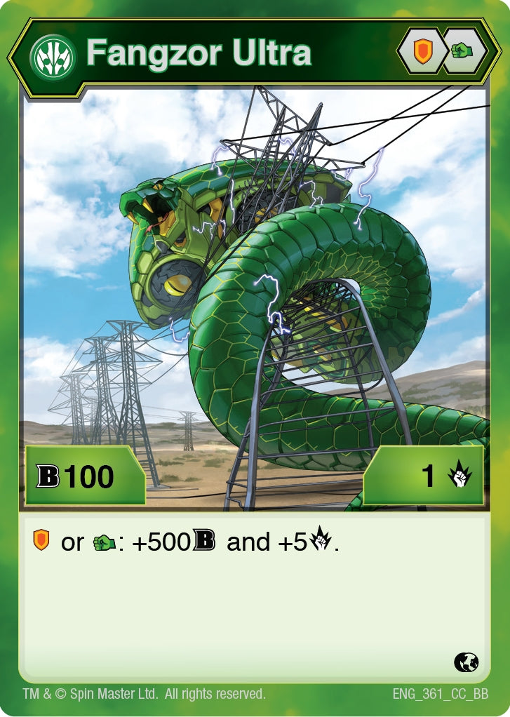 Image for Fangzor Ultra (361) (Battle Brawlers) (361) - Bakugan TCG