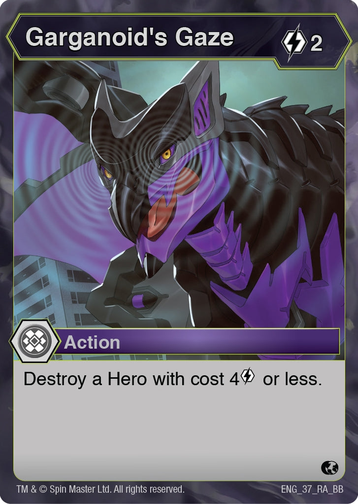 Image for Garganoid's Gaze (Battle Brawlers) (37) - Bakugan TCG