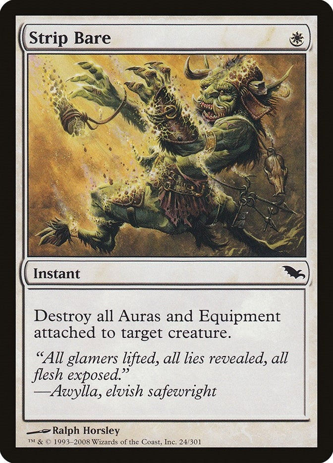 Image for Strip Bare (Shadowmoor) (24) - Magic: The Gathering