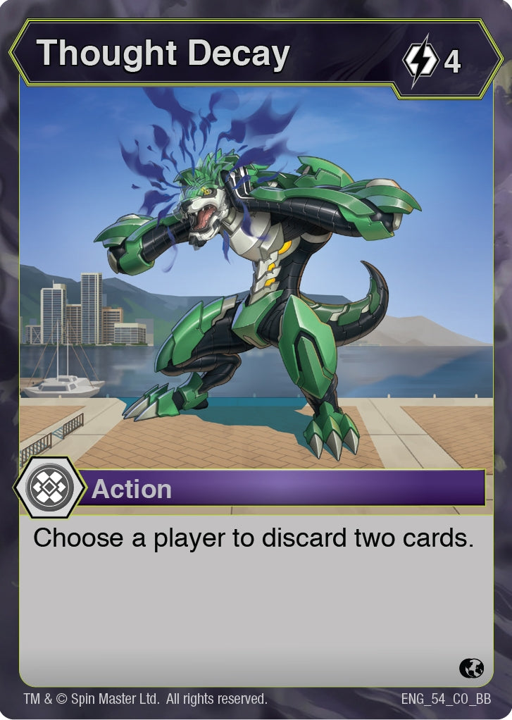Image for Thought Decay (Battle Brawlers) (54) - Bakugan TCG