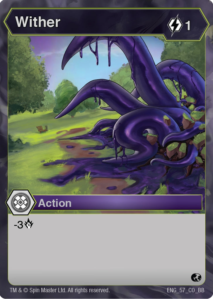 Image for Wither (Battle Brawlers) (57) - Bakugan TCG