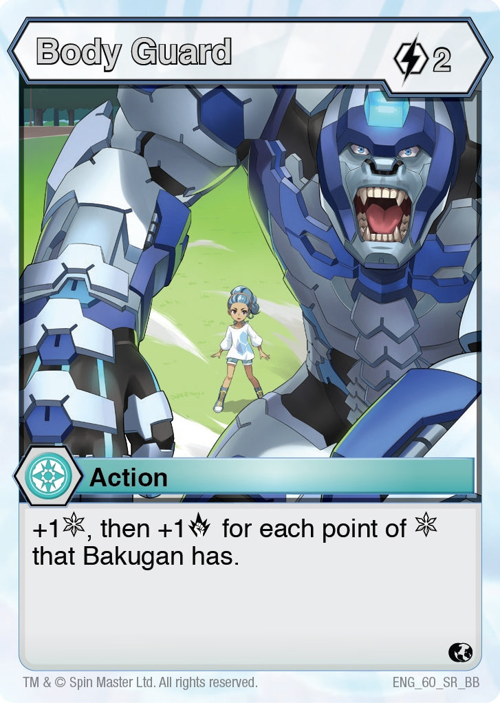 Image for Body Guard (Battle Brawlers) (60) - Bakugan TCG