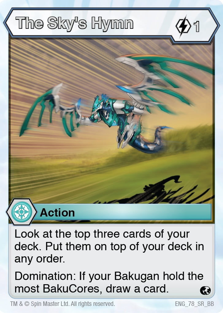 Image for The Sky's Hymn (Battle Brawlers) (78) - Bakugan TCG