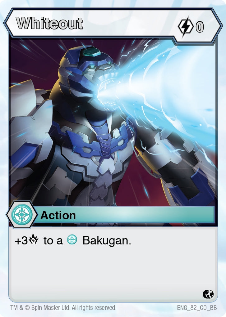 Image for Whiteout (Battle Brawlers) (82) - Bakugan TCG