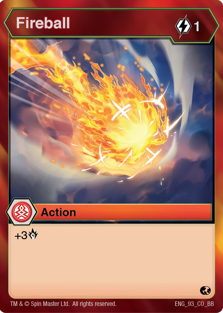 Image for Fireball (Battle Brawlers) (93) - Bakugan TCG