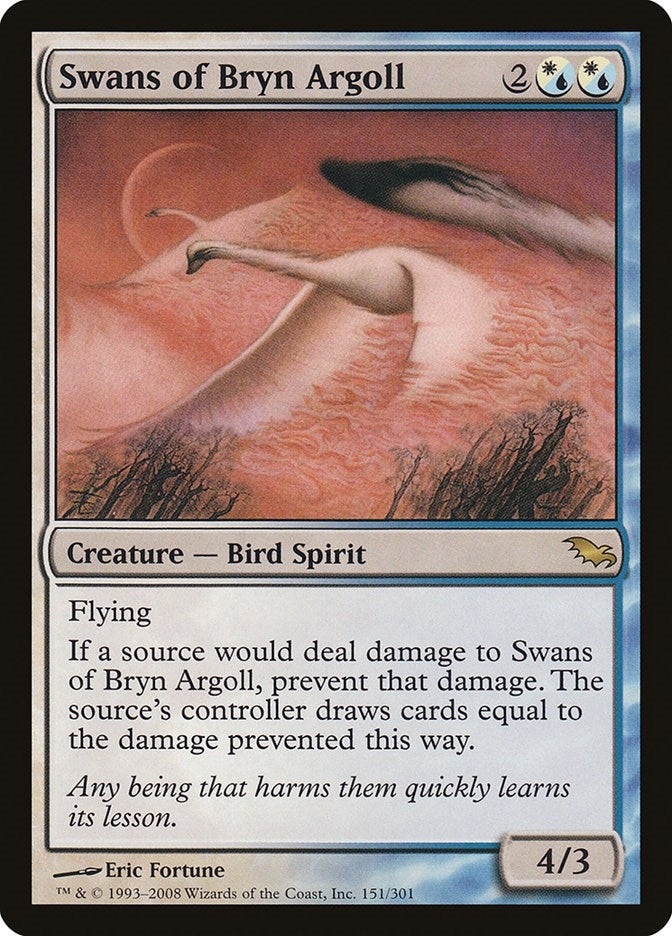 Image for Swans of Bryn Argoll (Shadowmoor) (151) - Magic: The Gathering