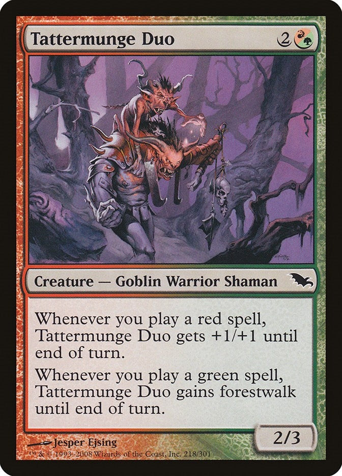Image for Tattermunge Duo (Shadowmoor) (218) - Magic: The Gathering