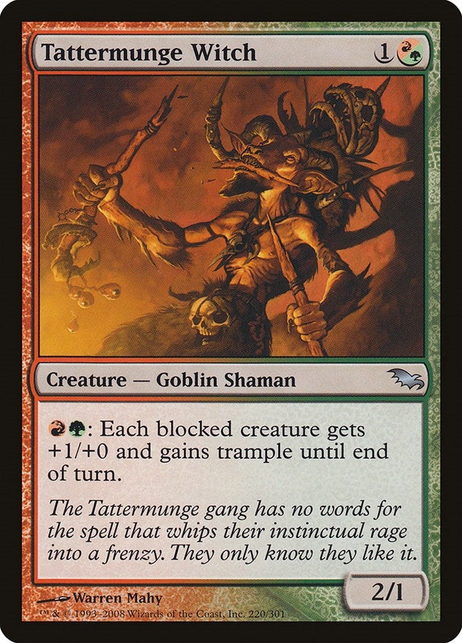 Image for Tattermunge Witch (Shadowmoor) (220) - Magic: The Gathering