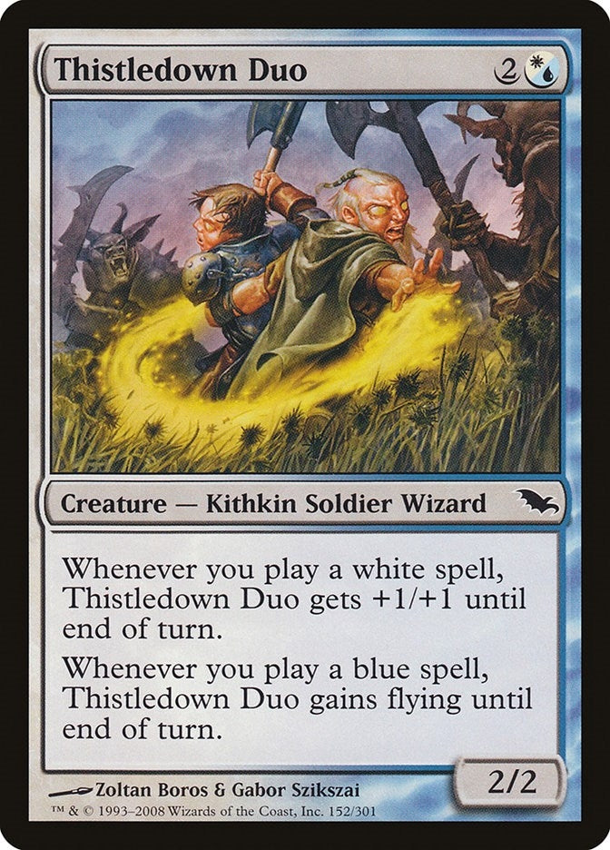 Image for Thistledown Duo (Shadowmoor) (152) - Magic: The Gathering