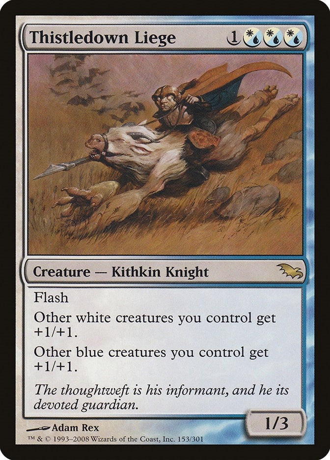 Image for Thistledown Liege (Shadowmoor) (153) - Magic: The Gathering