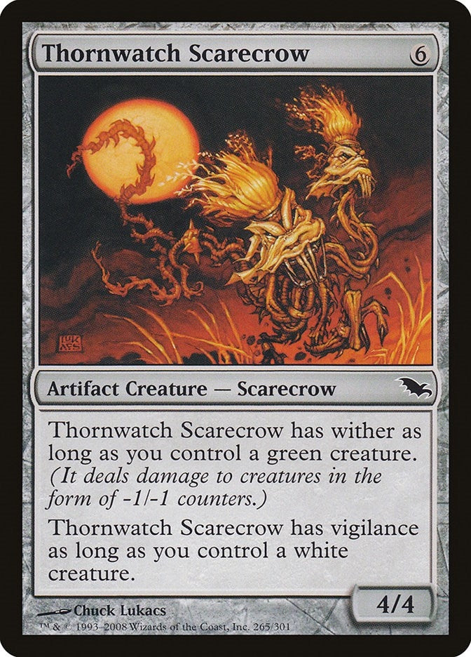 Image for Thornwatch Scarecrow (Shadowmoor) (265) - Magic: The Gathering