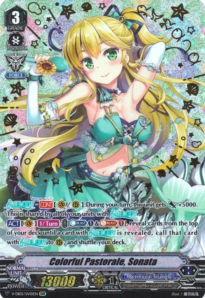 Image for Colorful Pastorale, Sonata (SVR) (V-EB05: Primary Melody) (V-EB05/SV01EN) - Cardfight Vanguard