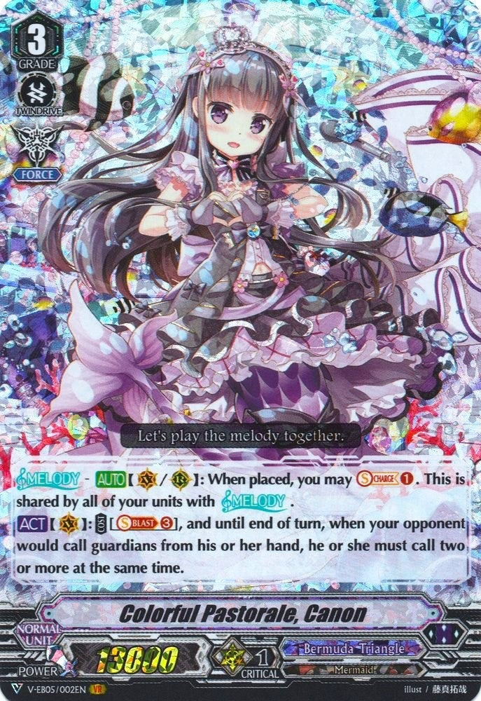 Image for Colorful Pastorale, Canon (V-EB05: Primary Melody) (V-EB05/002EN) - Cardfight Vanguard